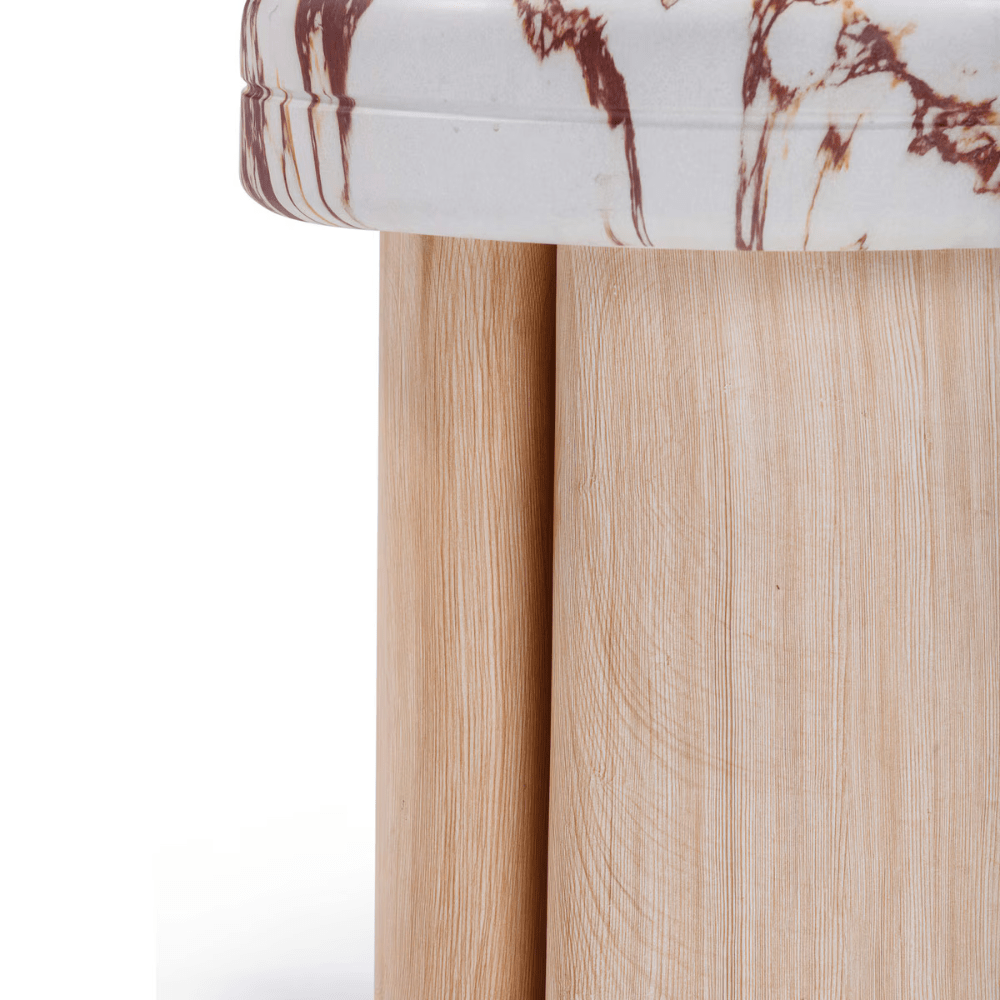 Gina Indoor/Outdoor Stool/Side Table Side Table