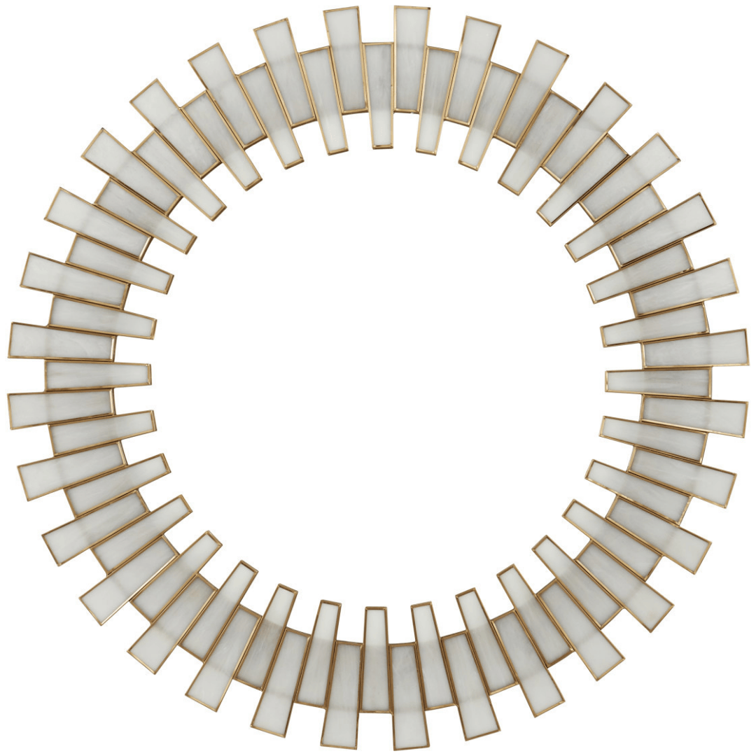 Glasdele Round Mirror Mirrors 1000-0145 00633306054103