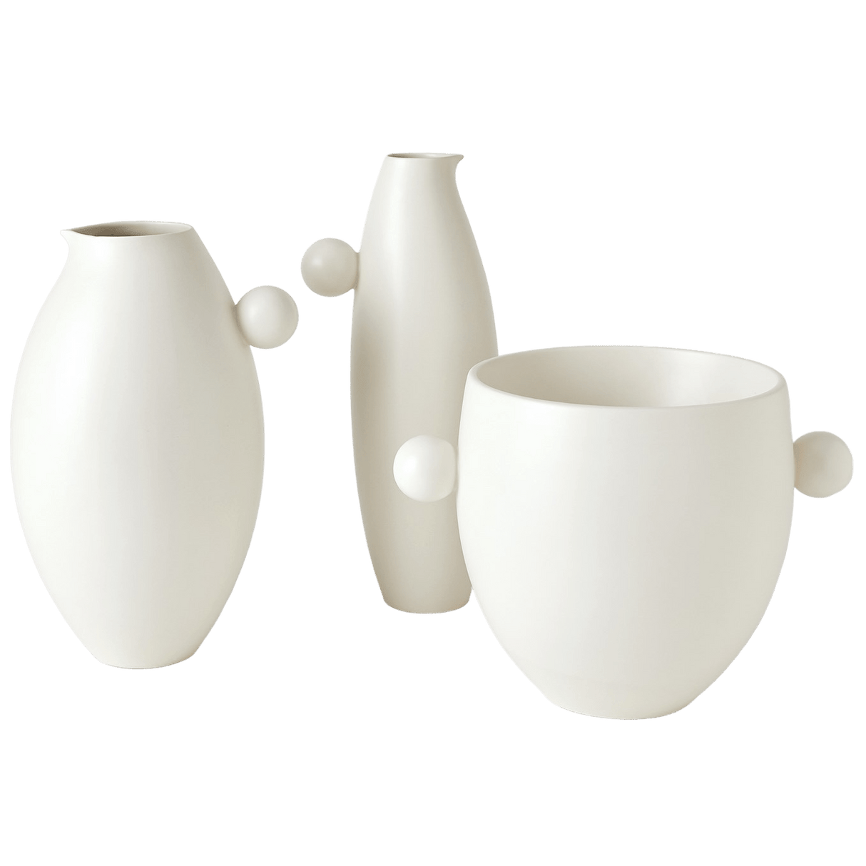 Global Views Ball Handled Collection Pitchers