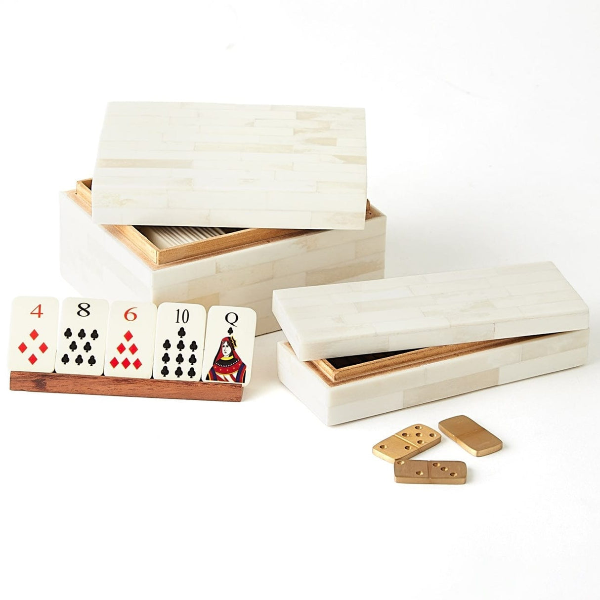 Global Views Boxed Bone Domino Set - PRICING Domino Set global-views-9.93950