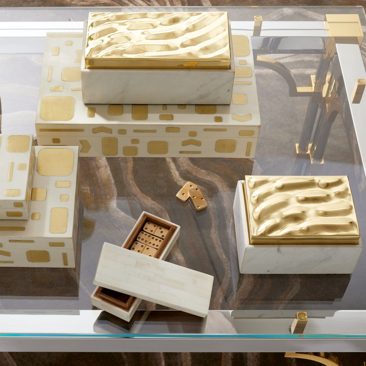 Global Views Boxed Bone Domino Set - PRICING Domino Set global-views-9.93950