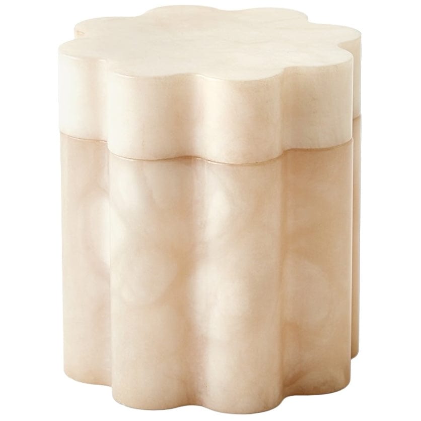 Global Views Cumulus Alabaster Boxes Boxes