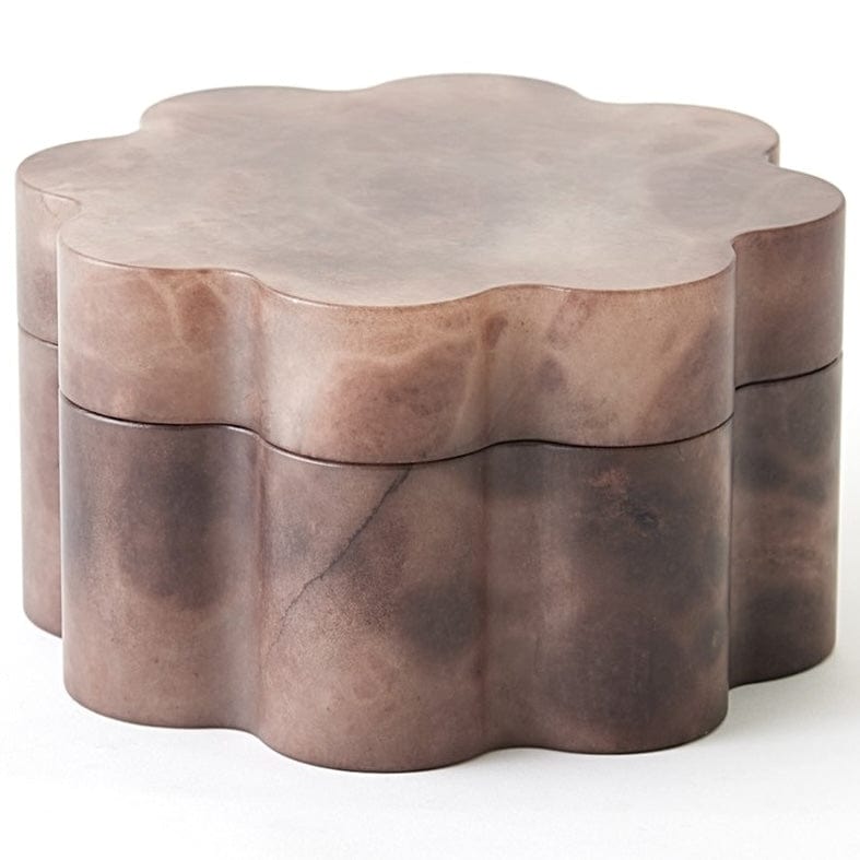 Global Views Cumulus Alabaster Boxes Boxes