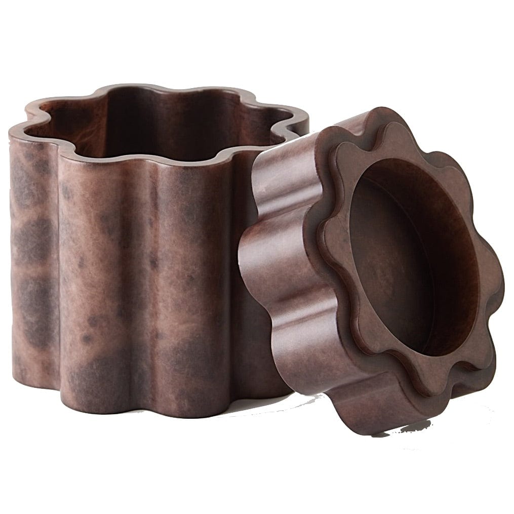 Global Views Cumulus Alabaster Boxes Boxes