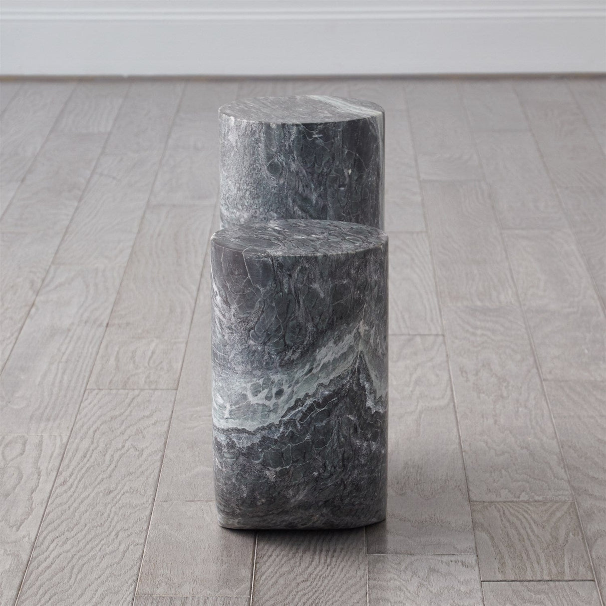 Global Views Marble Tube Table Side Tables