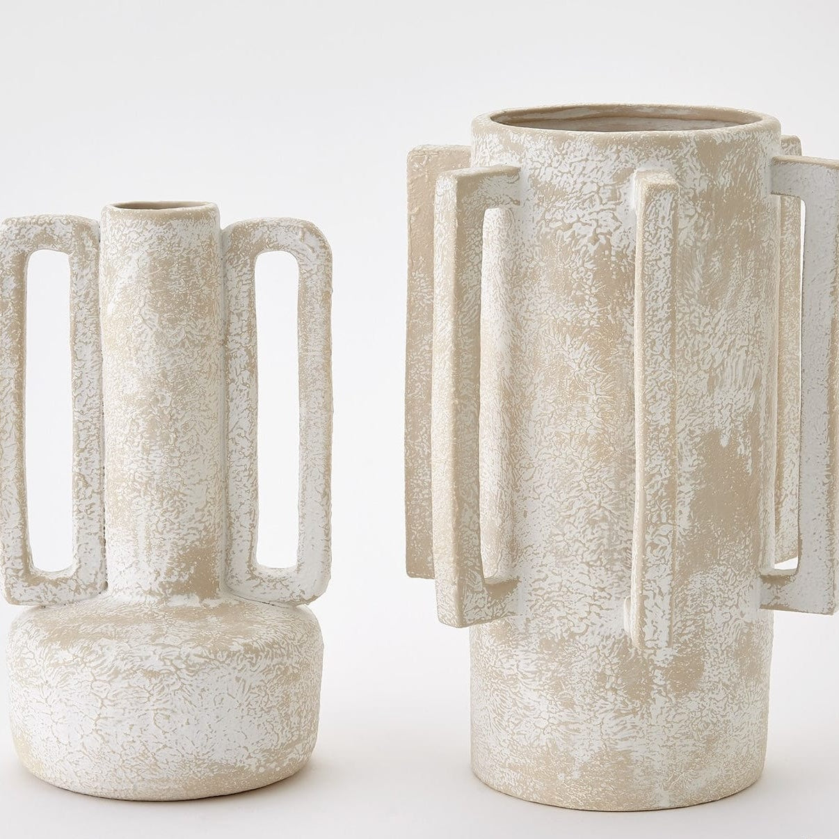 Global Views Normandie & Bretagne Vase Collection Ceramic Vase