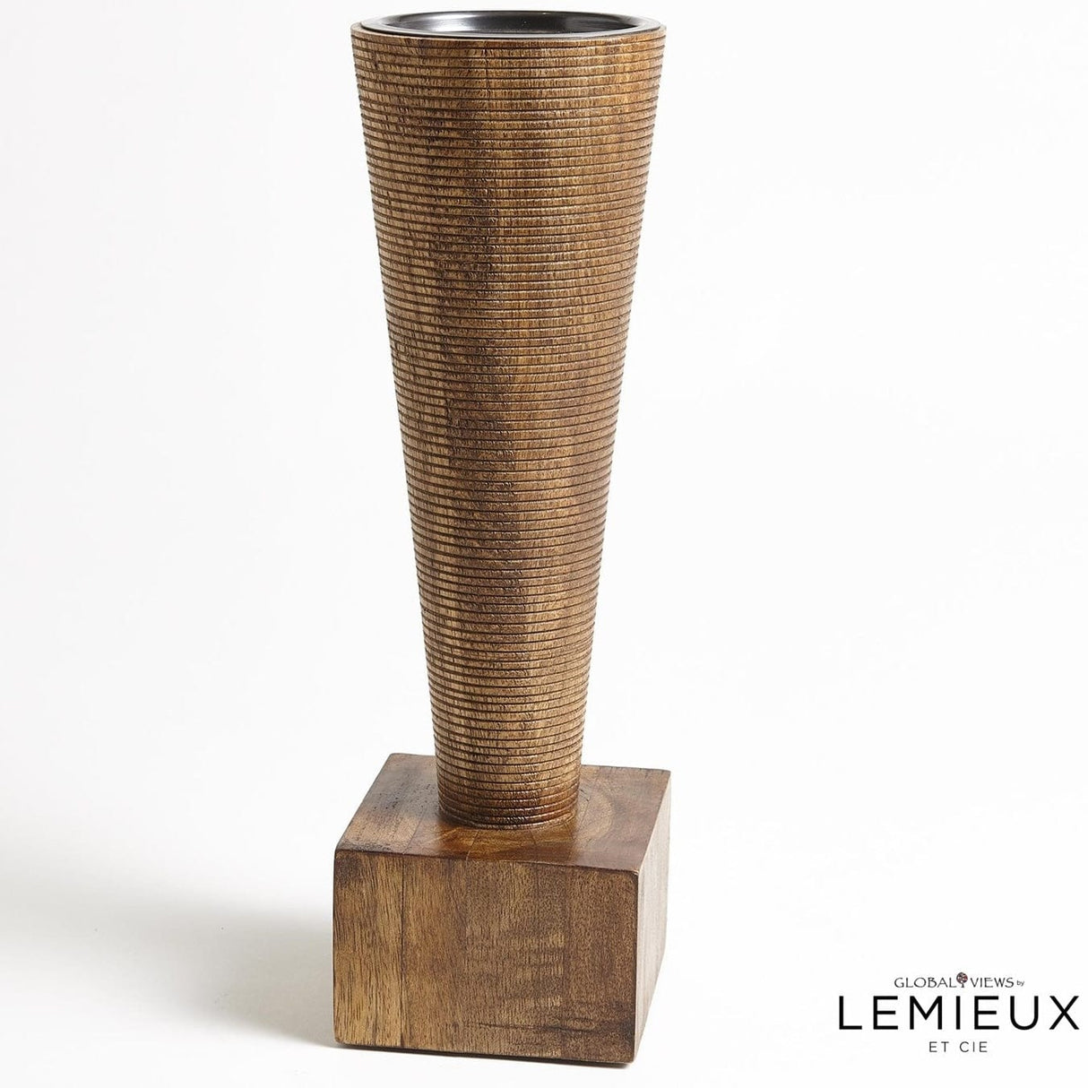 Global Views Turcan Pillar Holder Candleholders