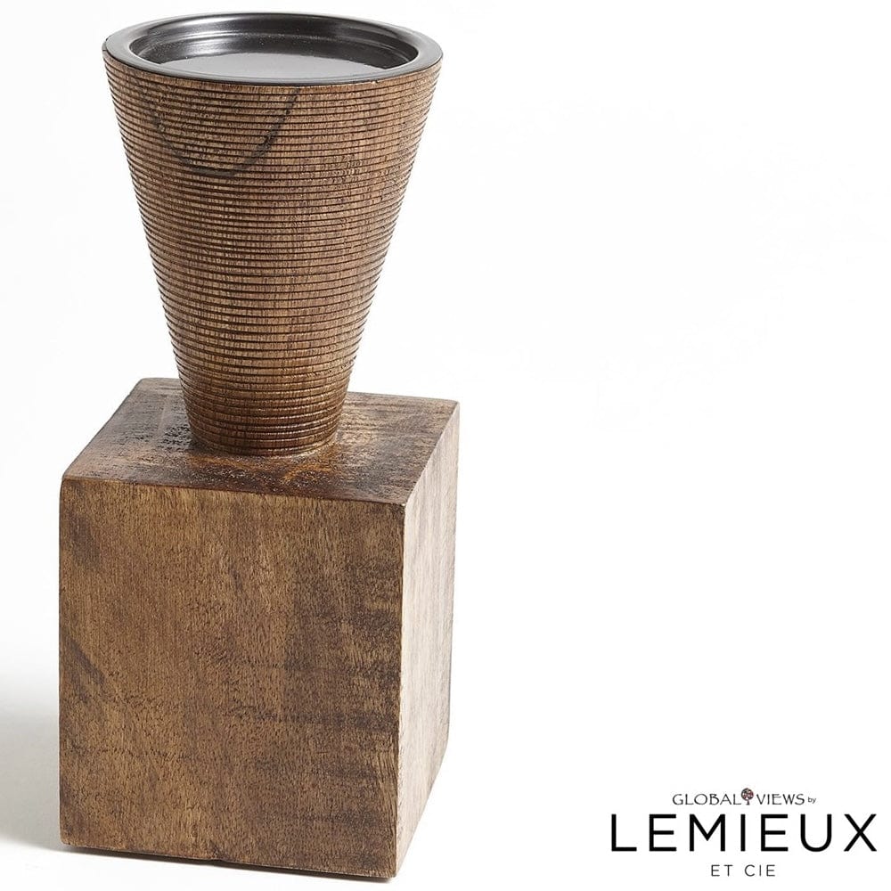 Global Views Turcan Pillar Holder Candleholders