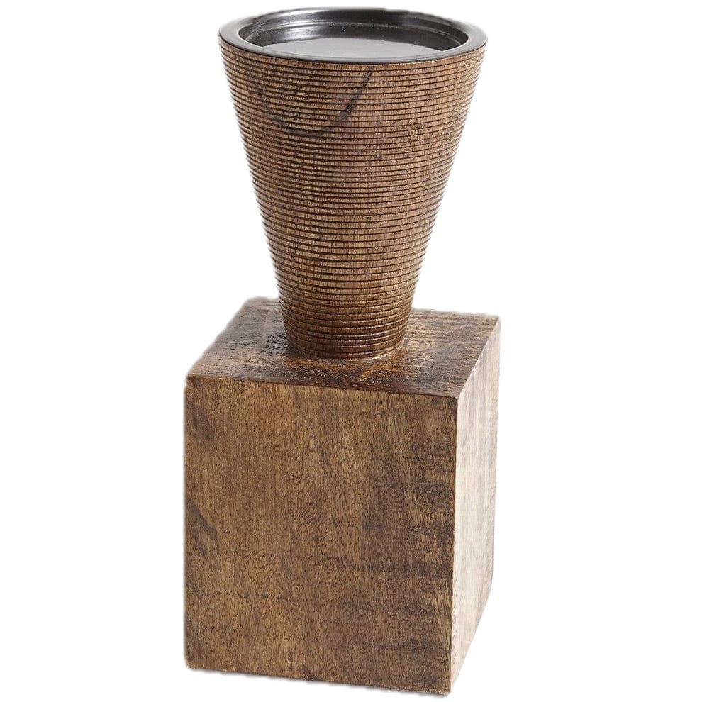 Global Views Turcan Pillar Holder Candleholders global-views-