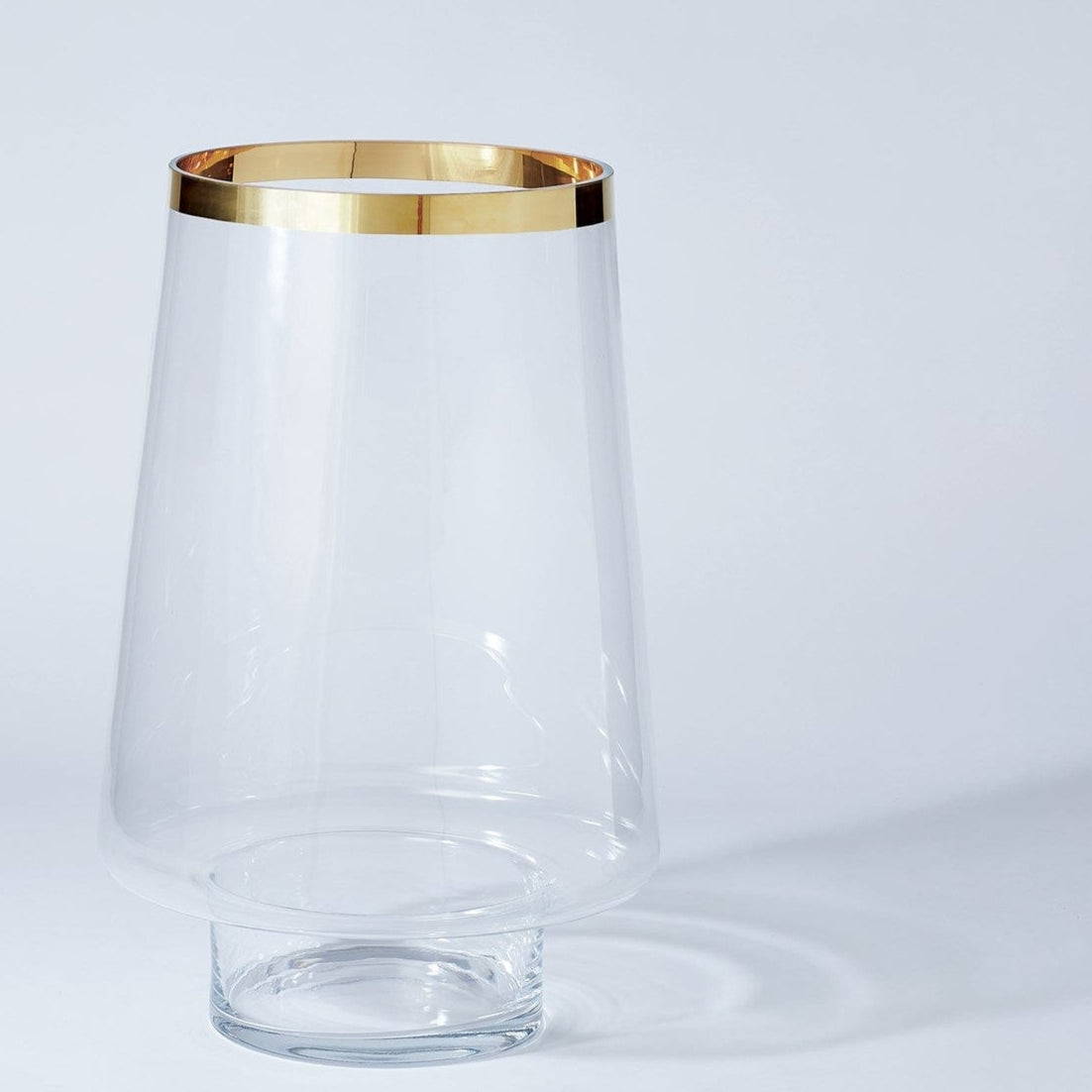 Gold Banded Hurricane Decorative Objects