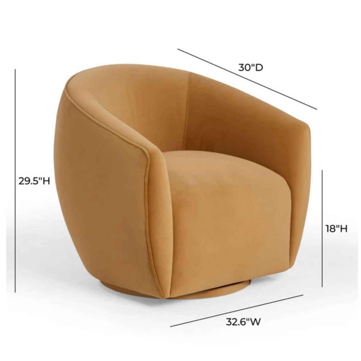 Gordon Swivel Chair Occasional + Accent Chairs