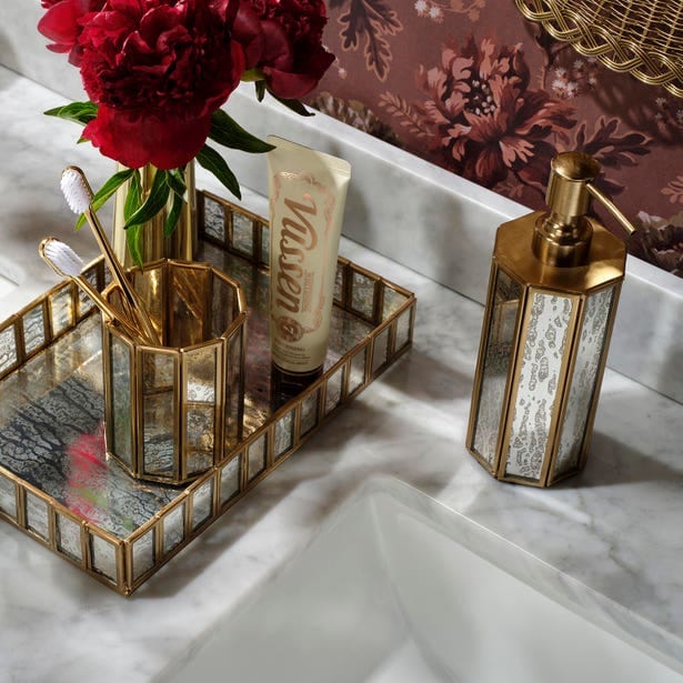 Grevena Soap Pump Bath Accessory 01GREV-AGL-SPRD