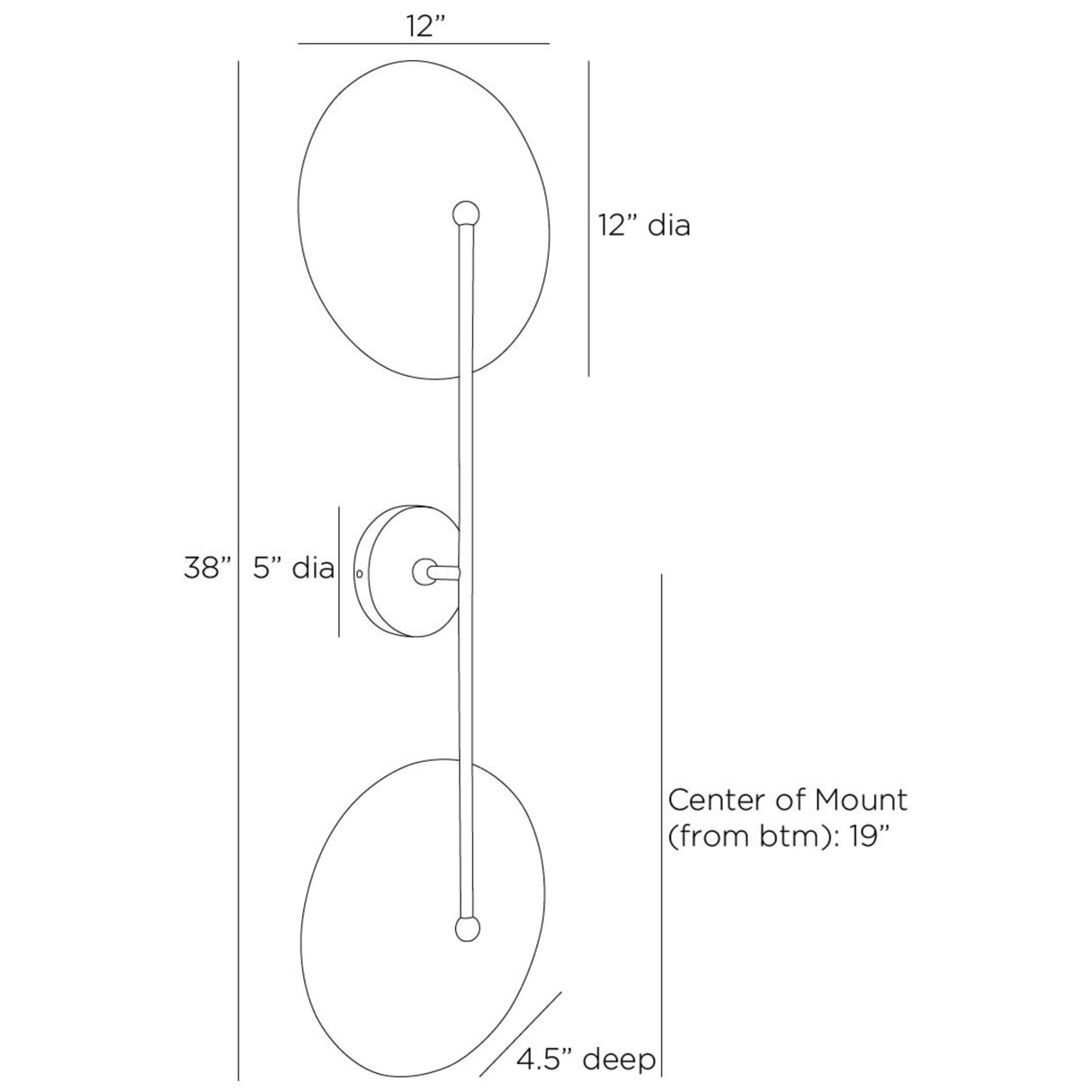 Griffith Sconce Wall Sconces DWC31 796505707369