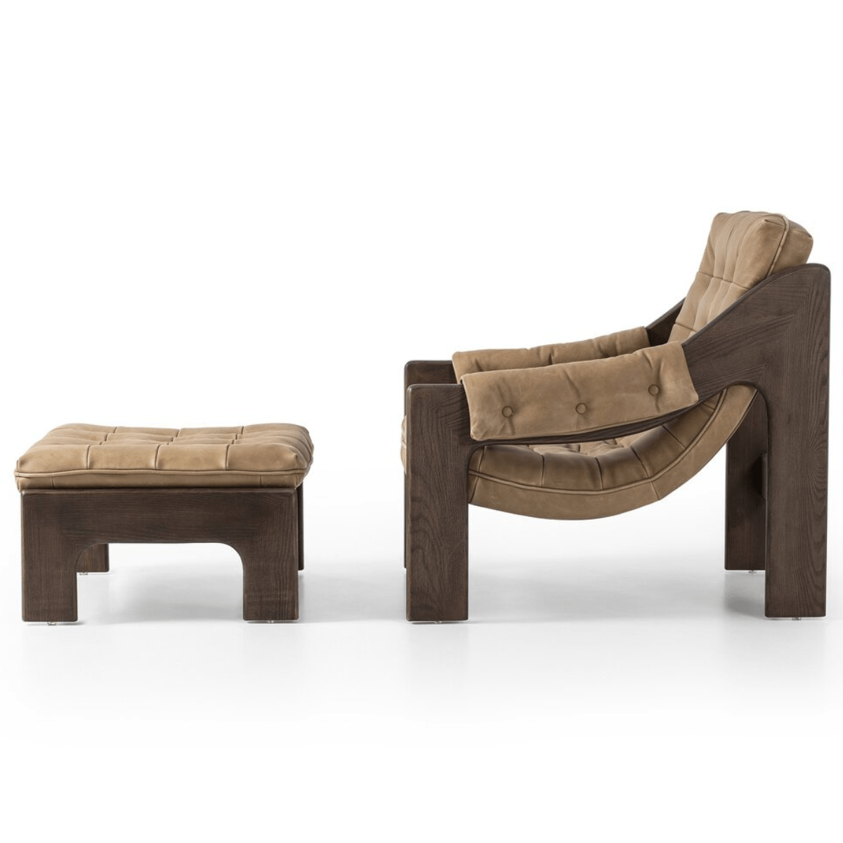 Halston Chair With Ottoman Occasional Chair