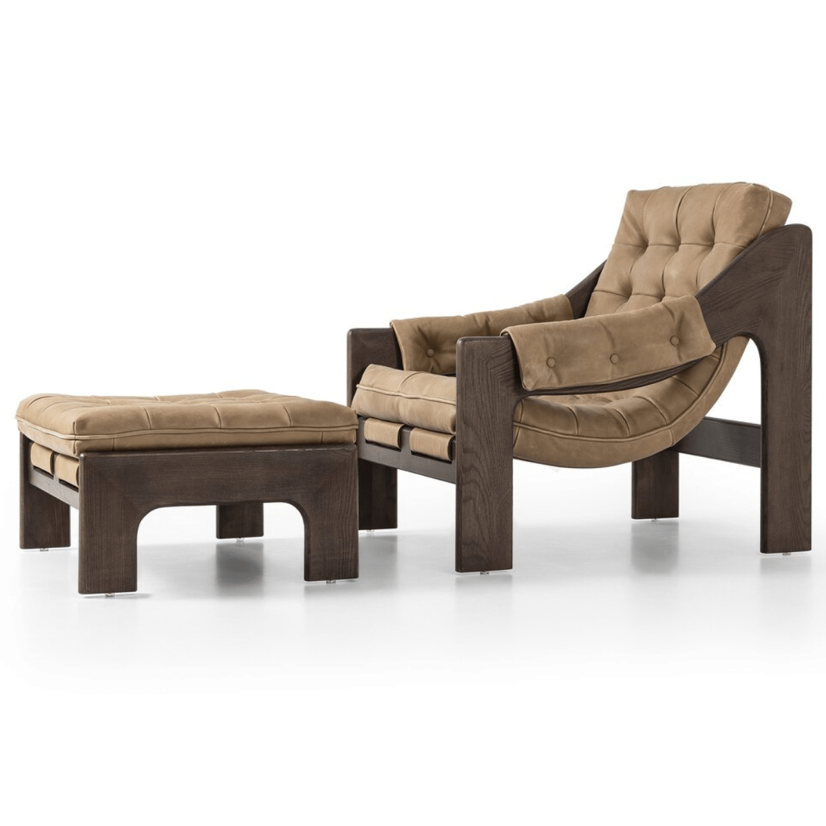 Halston Chair With Ottoman Occasional Chair