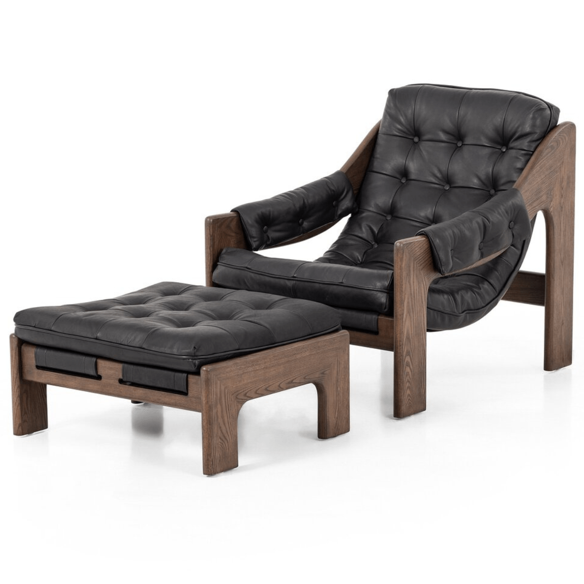 Halston Chair With Ottoman Occasional Chair