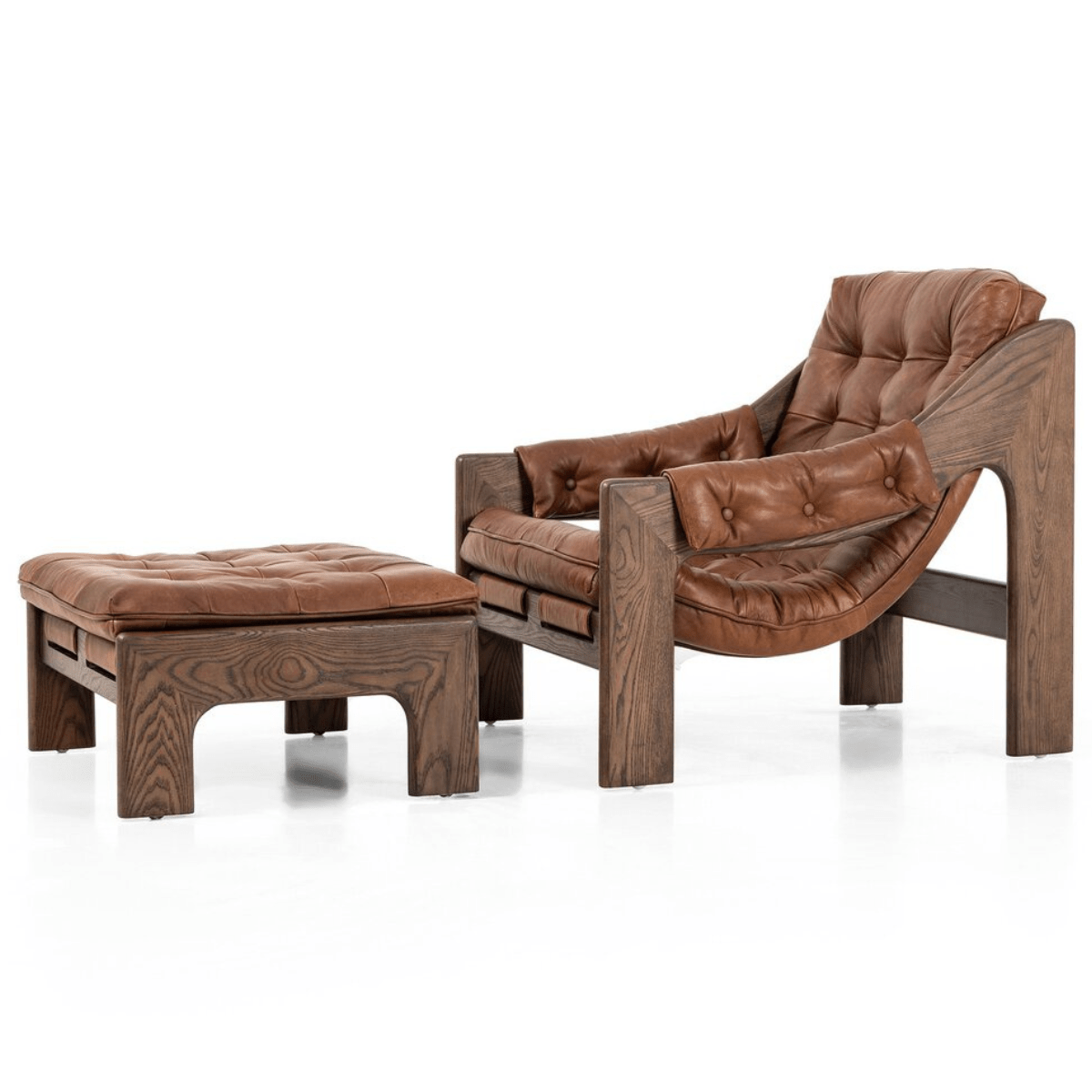 Halston Chair With Ottoman Occasional Chair