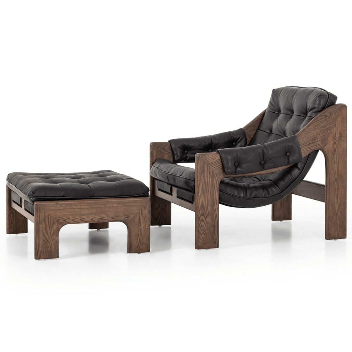 Halston Chair With Ottoman Occasional Chair