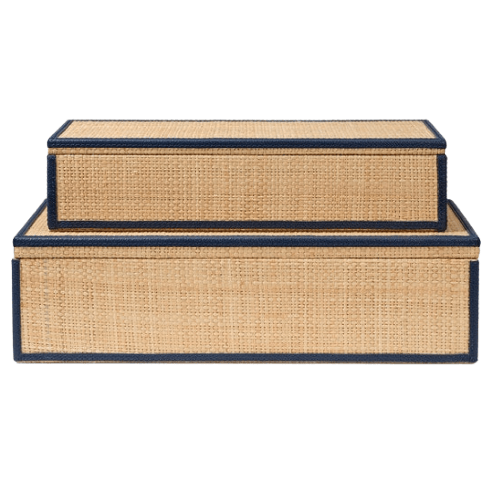 Hammet Box (Set of 2) Decorative Object OBJHAMMETBXRFNTNVS2