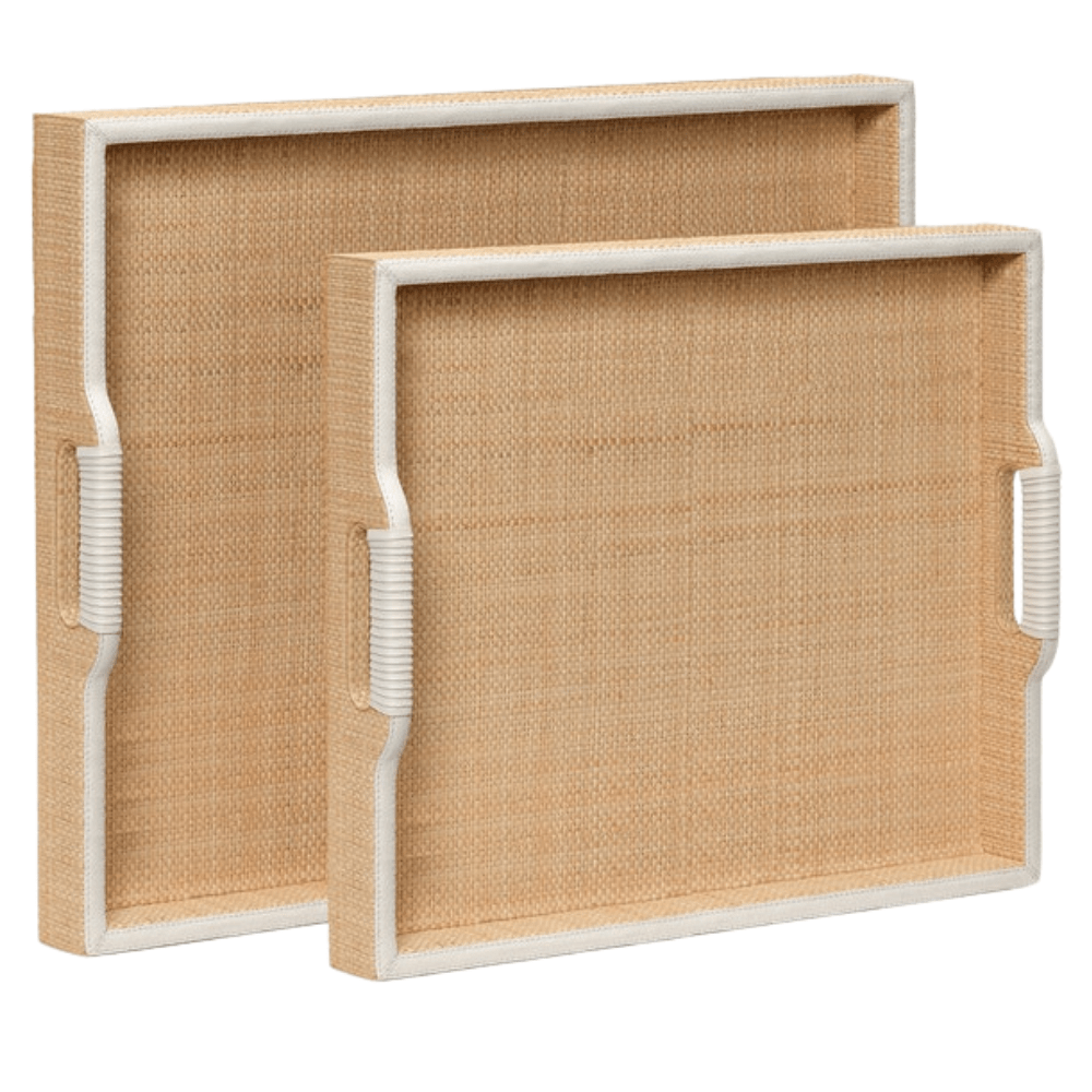 Hammet Tray (Set of 2) Decor OBJHAMMETTRXLSQRFNTWHS2