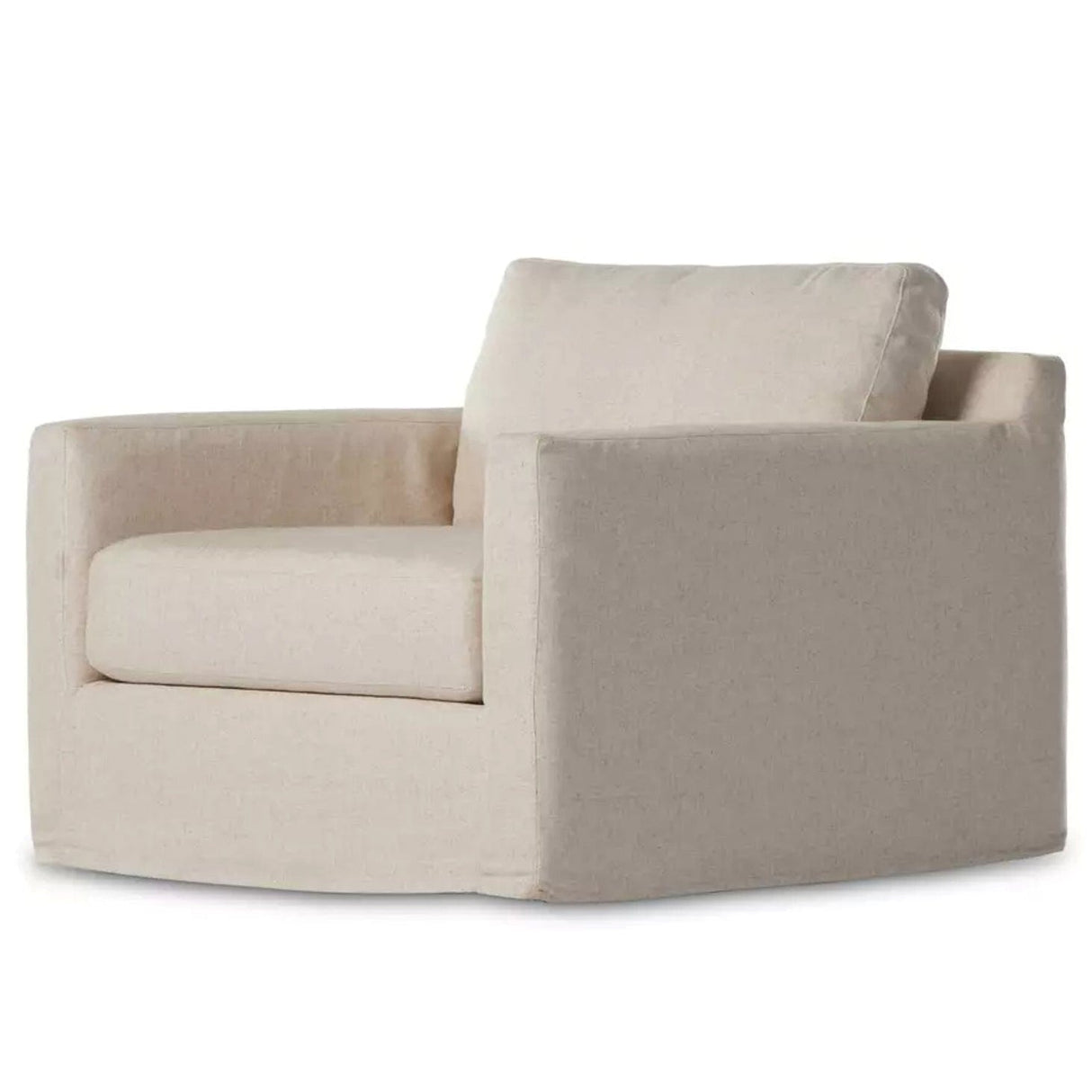 Hampton Slipcover Swivel Chair Swivel Chair