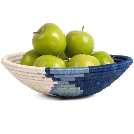 Handwoven Baskets by BLU Synergy 10" Synthesis Woven Bowl Wall across-africa-FB.10774