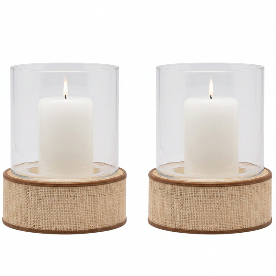 Hanford Hurricane (Pack of 2) Candleholders 06HANF-NTSD-MDHC