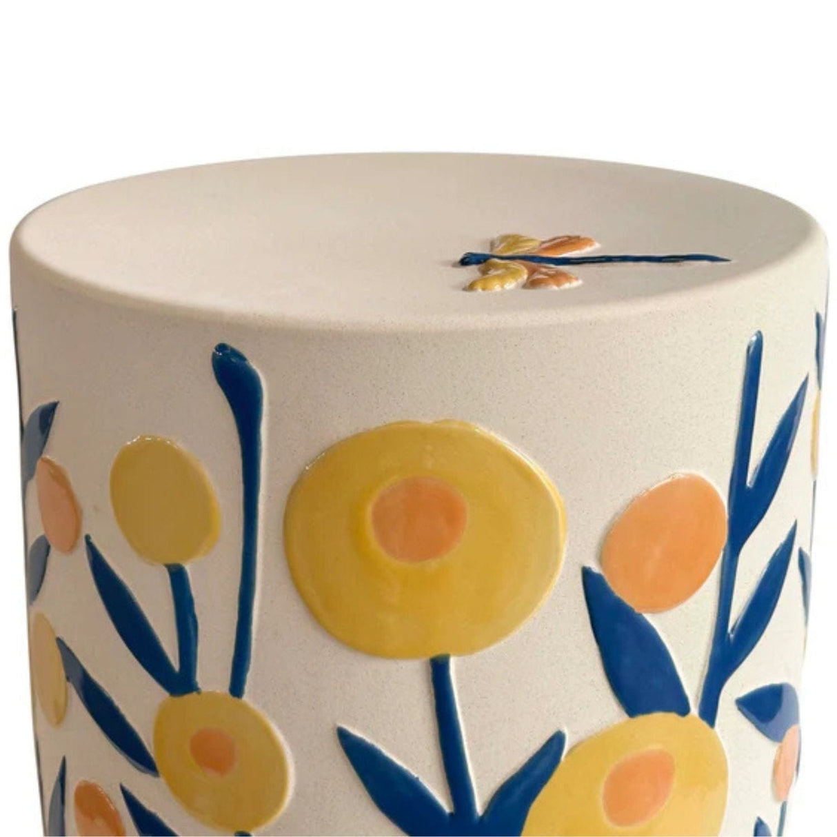 Happy Garden Indoor/Outdoor Side Table Side Tables TOV-OC54706 793580647948