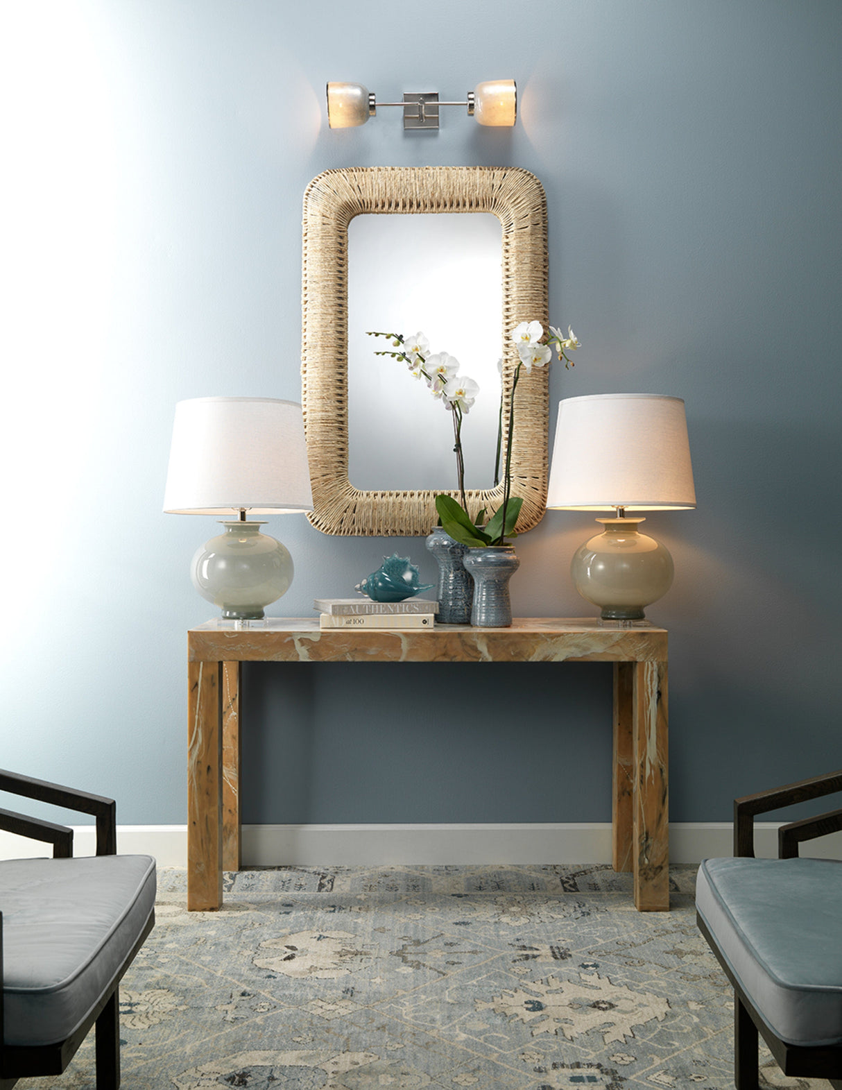 Heirloom Table Lamp Lamp 9HEIRLOOMBLU 688933019865