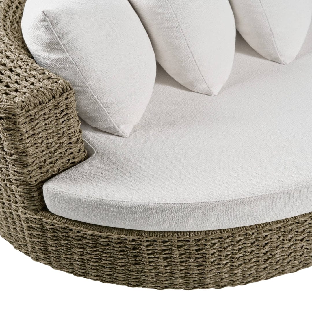 Helene Curved Outdoor Sofa Outdoor Sofas + Sectionals FFS08 796505741653