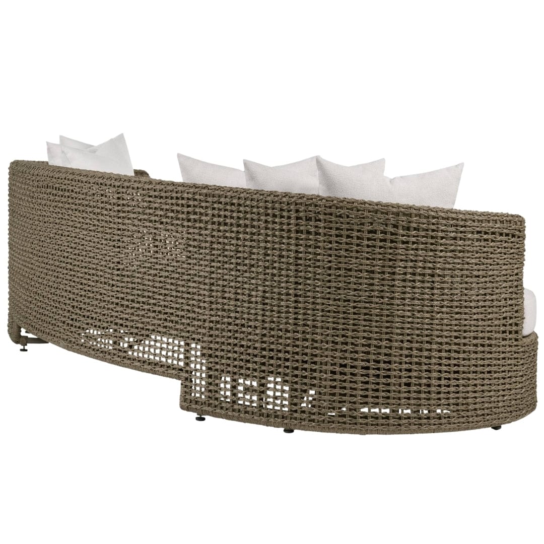 Helene Curved Outdoor Sofa Outdoor Sofas + Sectionals FFS08 796505741653