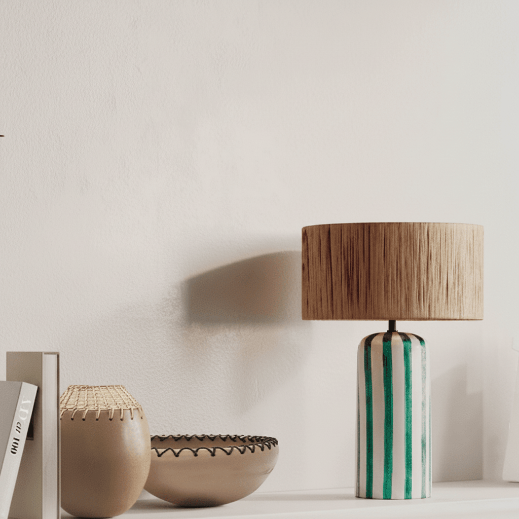 Henry Papier Mache Table Lamp Table + Desk Lamps TOV-G18574 793580630629