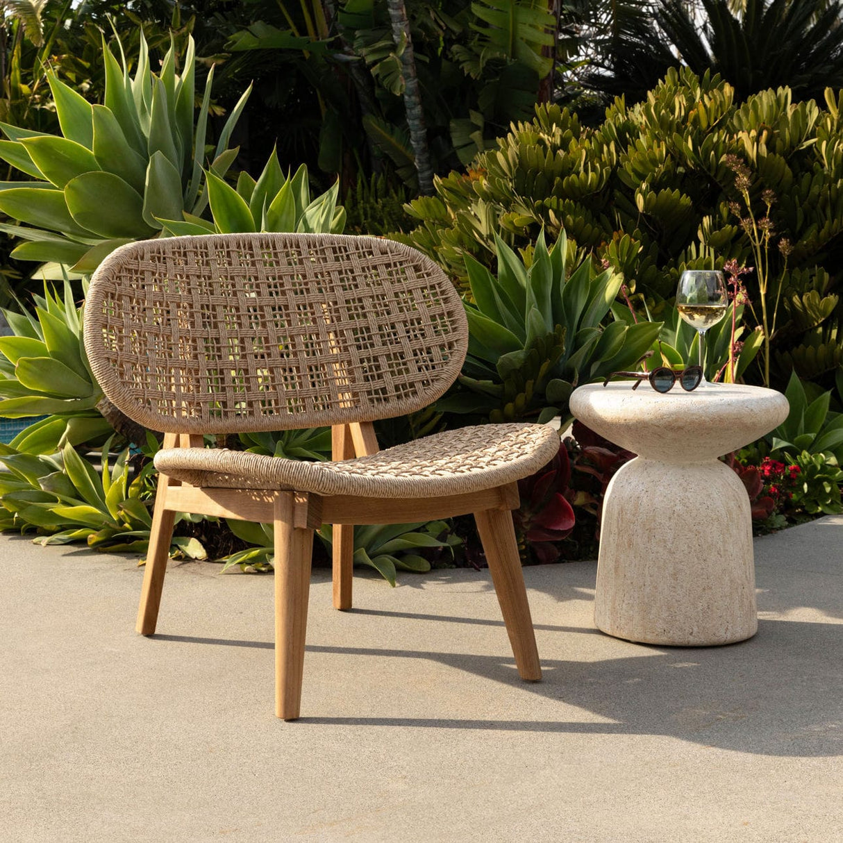 Hermosillo Indoor/Outdoor Occasional Chair Outdoor Occasional + Accent Chairs DOV10000-NATL