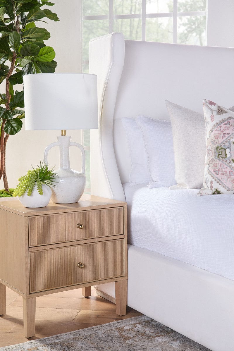 Highland 2-Drawer Nightstand 5256.NAT-OAK