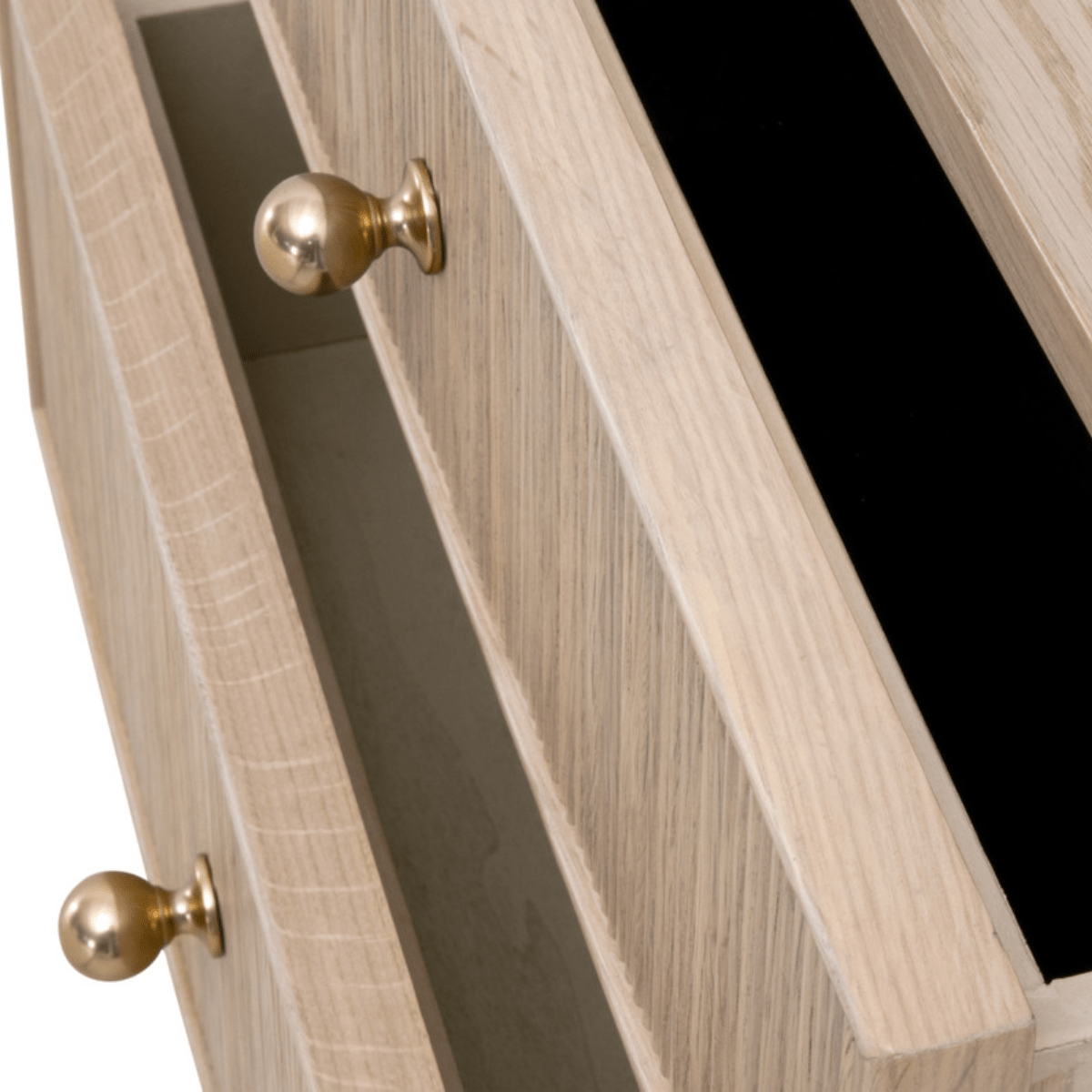 Highland 2-Drawer Nightstand 5256.NAT-OAK