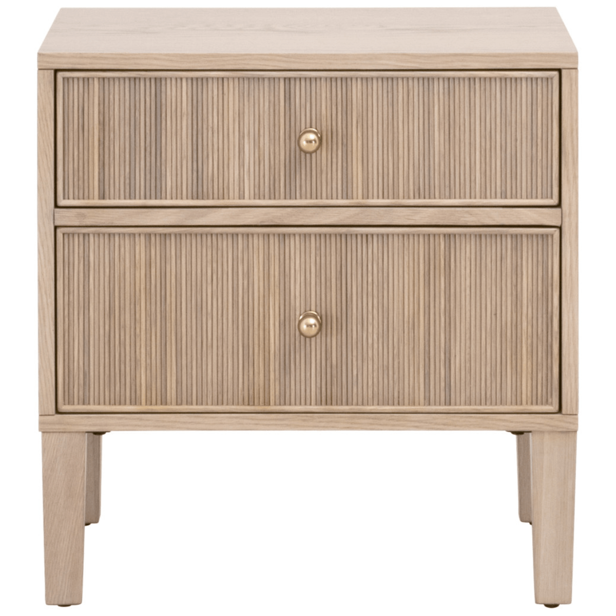 Highland 2-Drawer Nightstand 5256.NAT-OAK