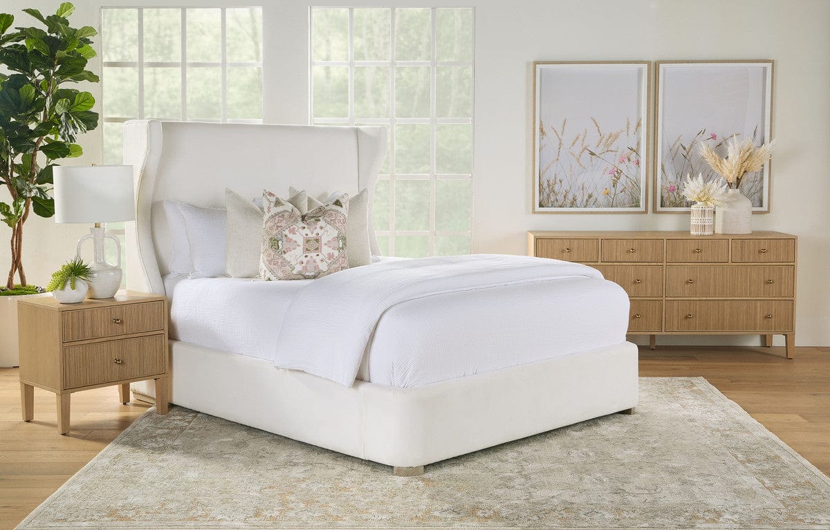 Highland 2-Drawer Nightstand 5256.NAT-OAK