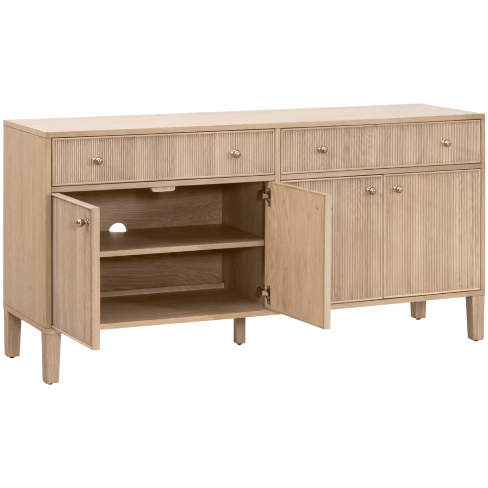 Highland Media Sideboard Sideboard 5264.NAT-OAK 842279147358