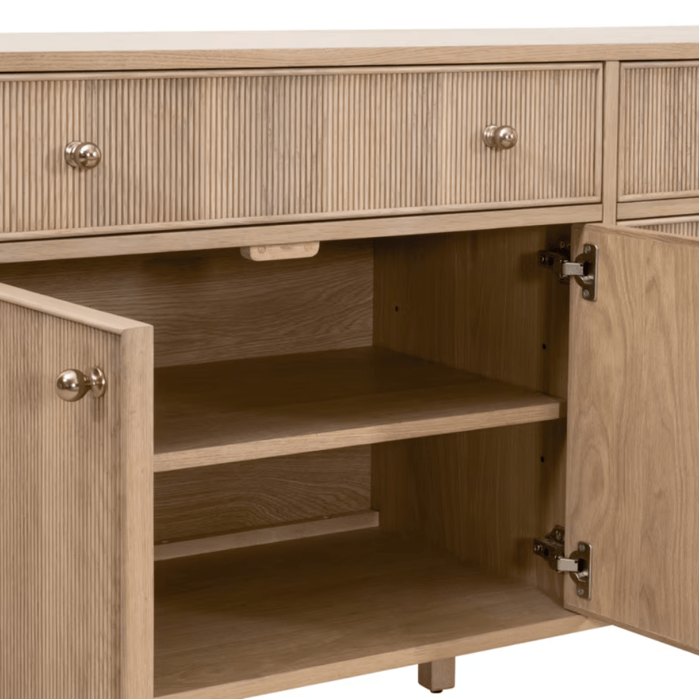 Highland Media Sideboard Sideboard 5264.NAT-OAK 842279147358