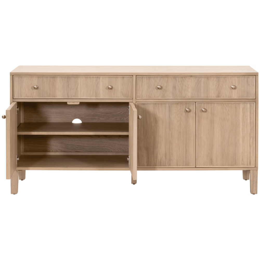 Highland Media Sideboard Sideboard 5264.NAT-OAK 842279147358