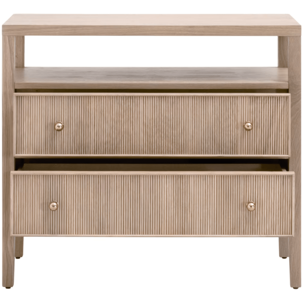 Highland Open Shelf Nightstand Nightstand
