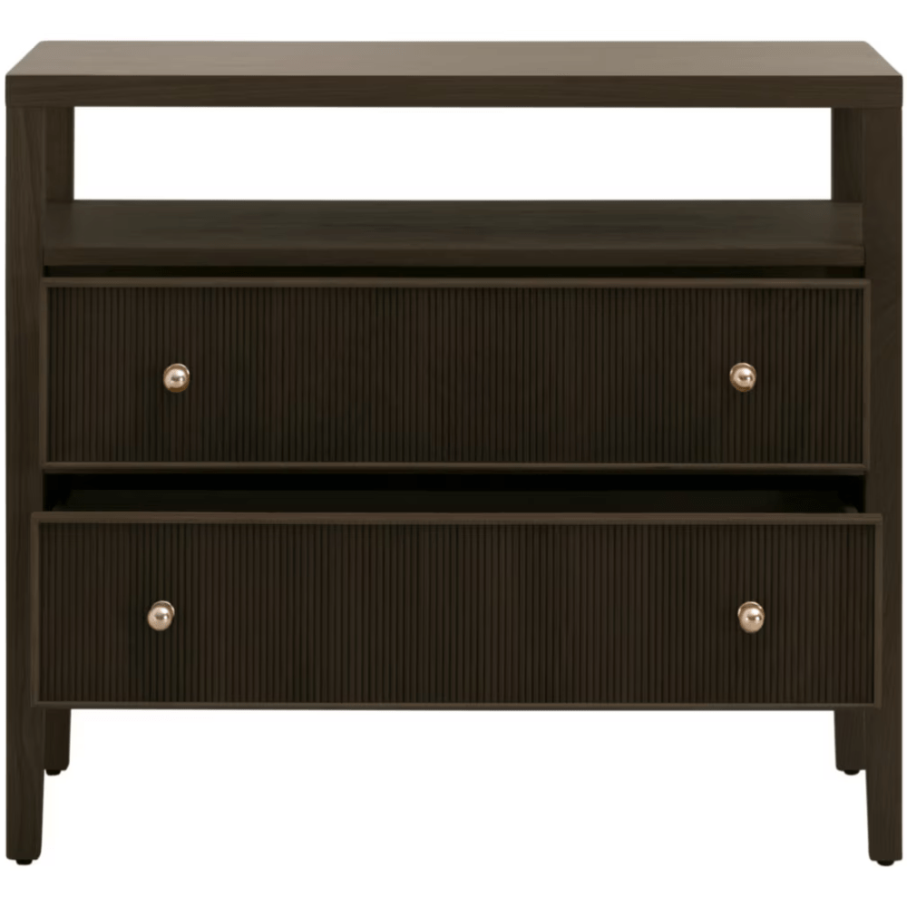 Highland Open Shelf Nightstand Nightstand