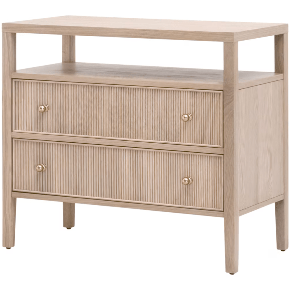 Highland Open Shelf Nightstand Nightstand