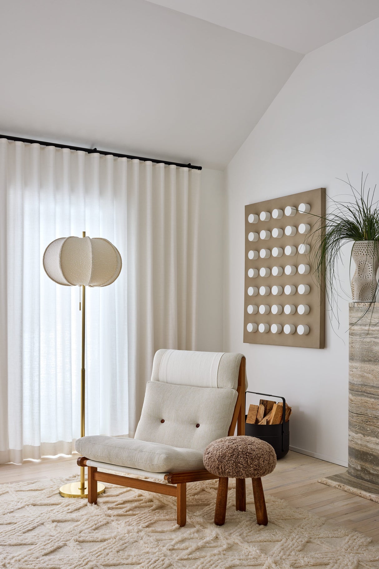 Hilary Matt Alexandra Floor Lamp Floor Lamps HL1147401-AGB 197292785835