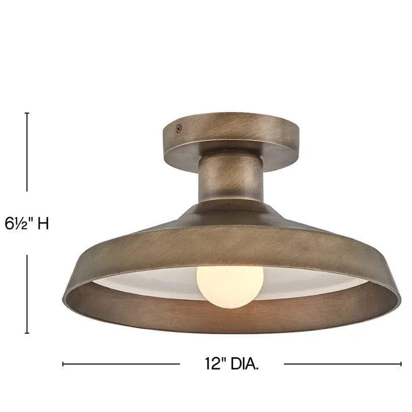 Hinkley Lighting Forge Outdoor Flush Mount - PRICING Lighting