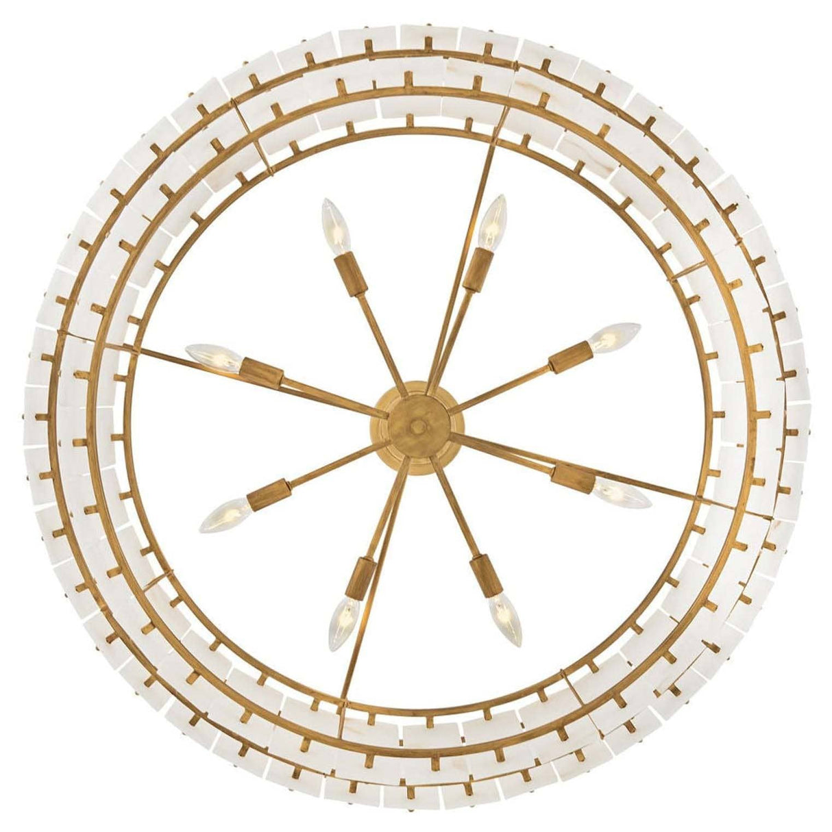 Hinkley Lighting Simone Drum Chandelier Chandeliers hinkley-FR47754BNG