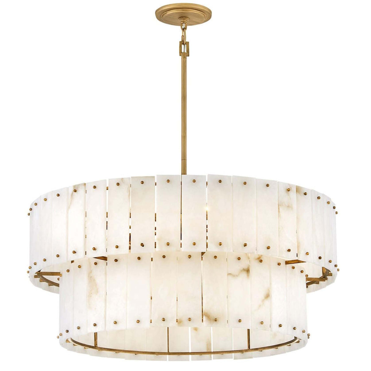 Hinkley Lighting Simone Drum Chandelier Chandeliers hinkley-FR47754BNG