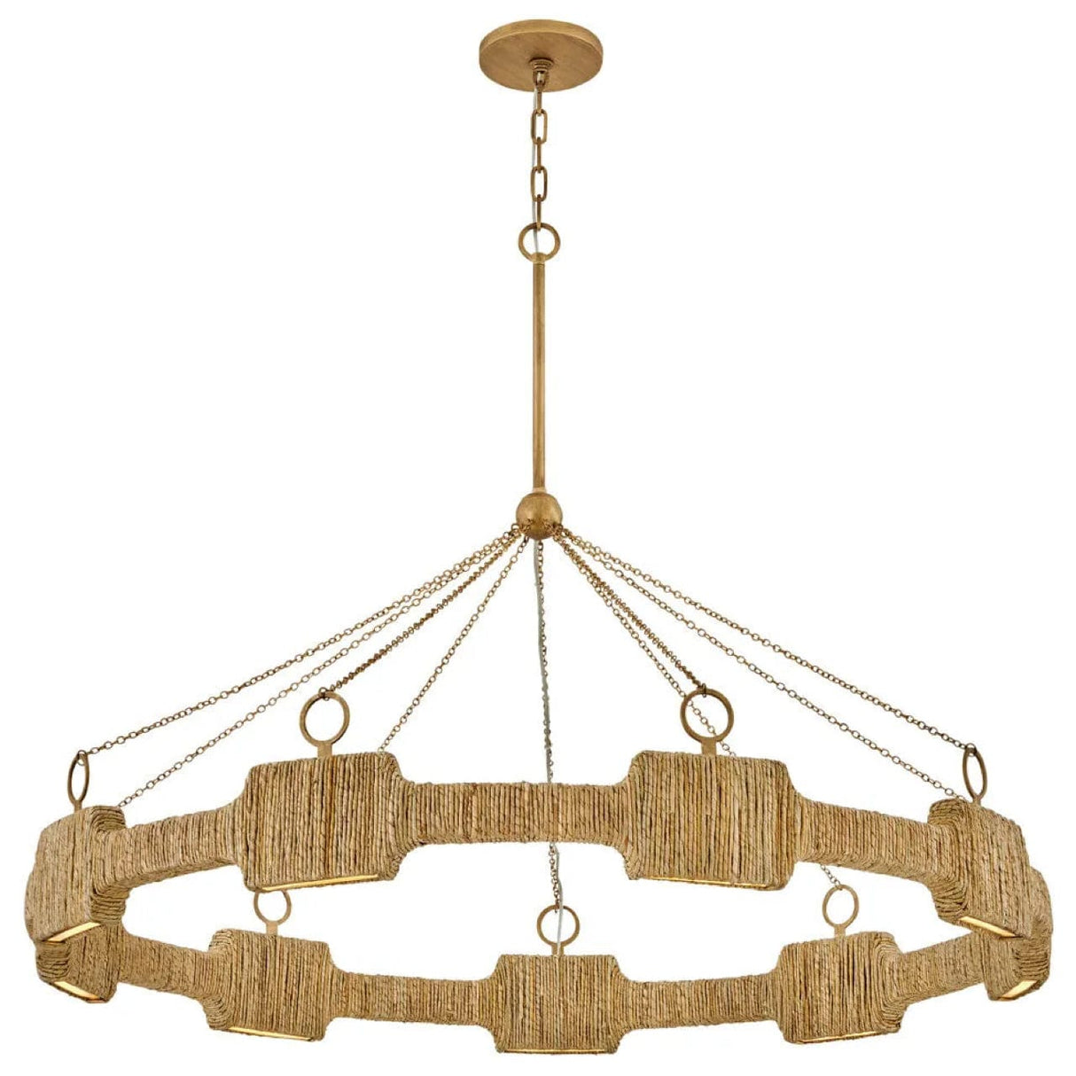 Hinkley Raffi LED Single Tier Chandelier - PRICING Chandeliers hinkley-34108BNG