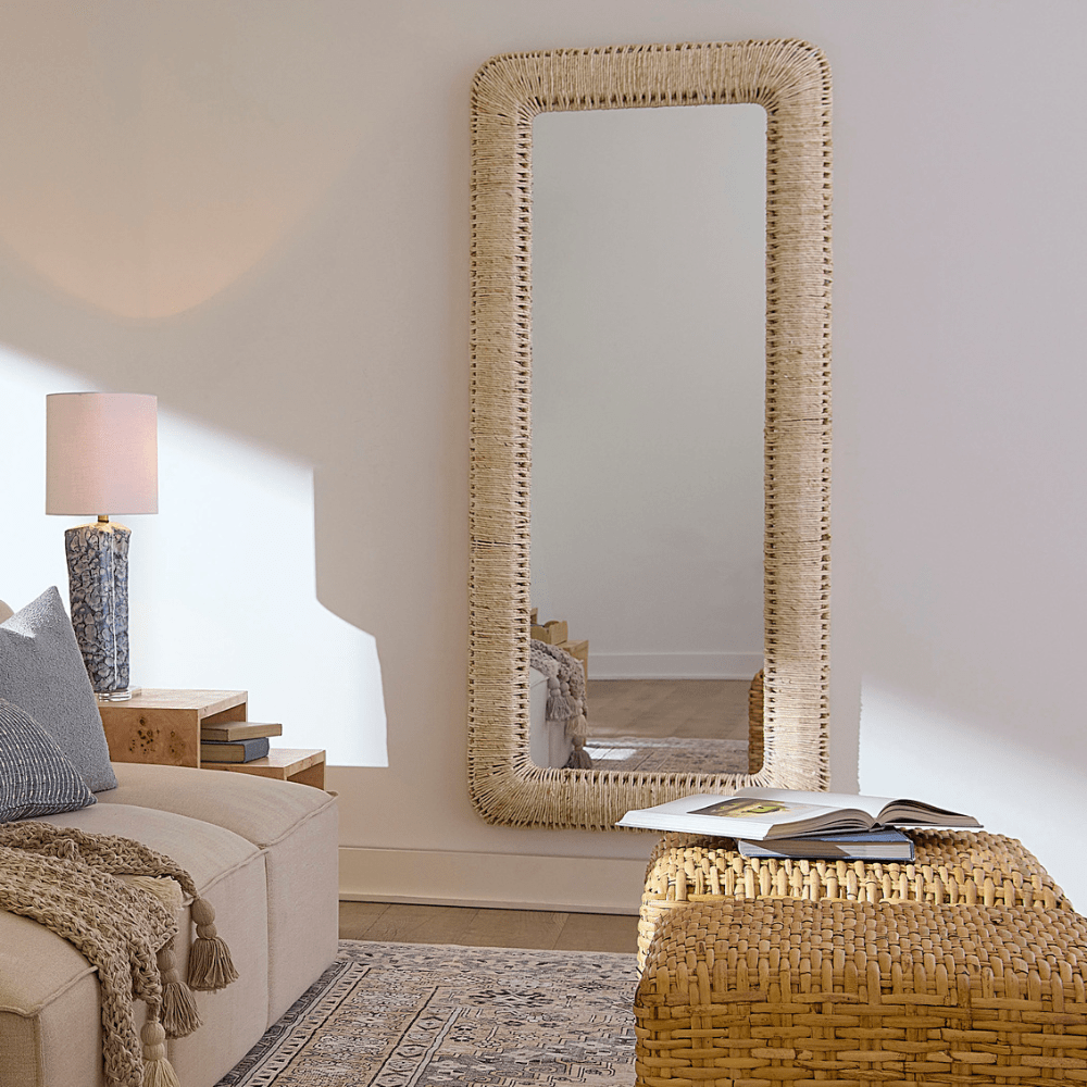 Hollis Floor Mirror Mirror 6HOLL-FLNA 688933040326