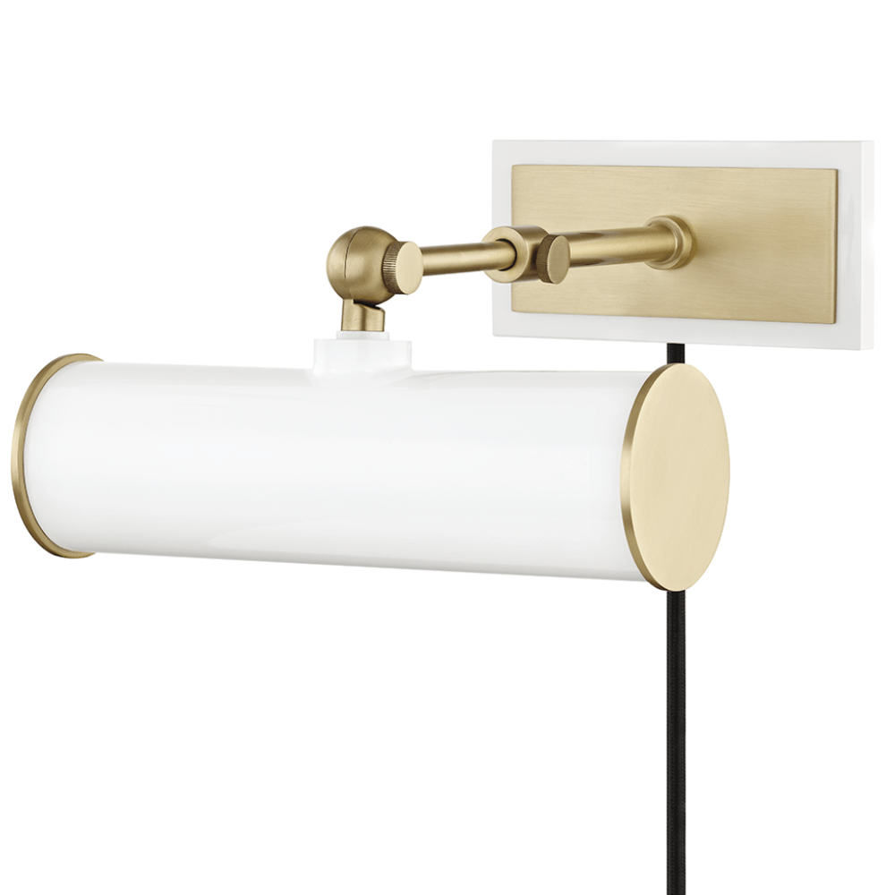 Holly Plug-In Picture Light Wall Lighting HL263201-AGB/WH 806134850104